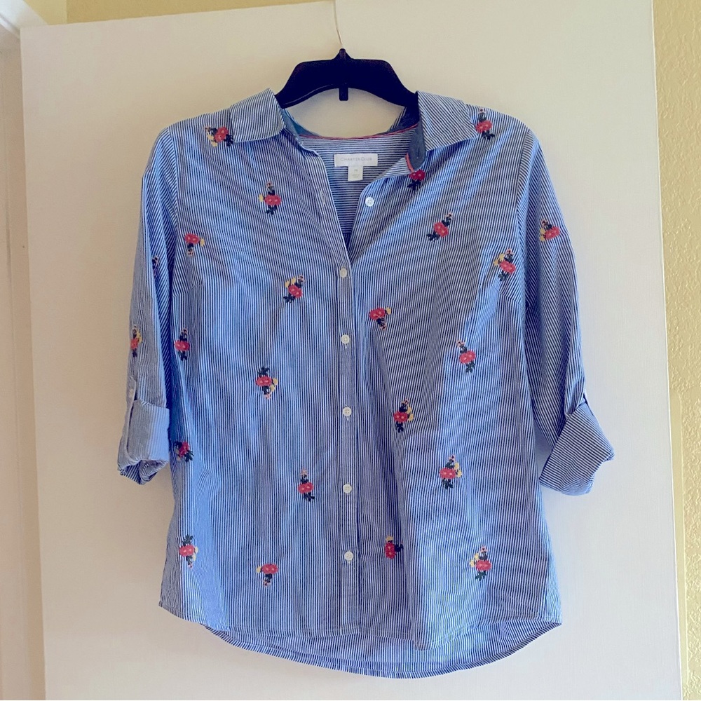 Charter Club Floral Shirt